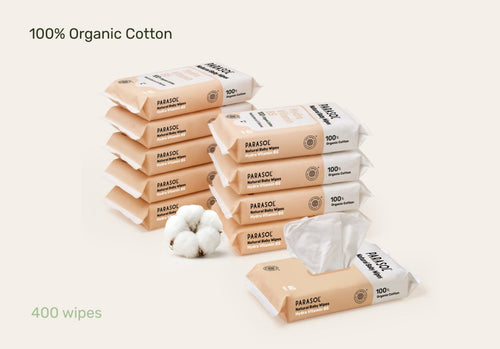 100% Organic Cotton Baby Wipes With Hydra Vitamin B5™