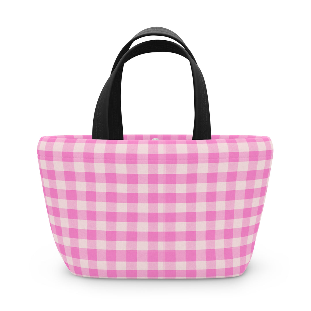 Lunch Box, Spring Pink Gingham