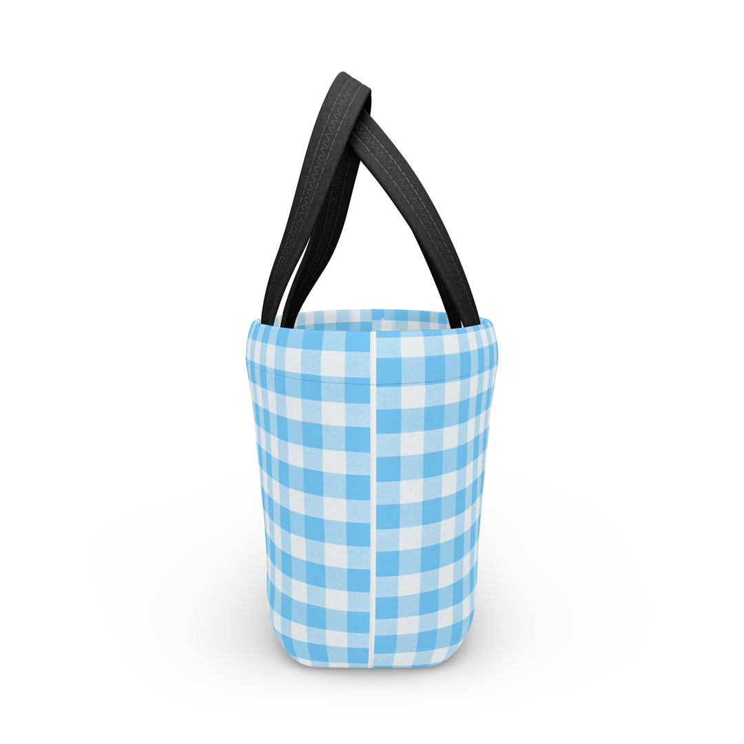 Lunch Box, Spring Blue Gingham