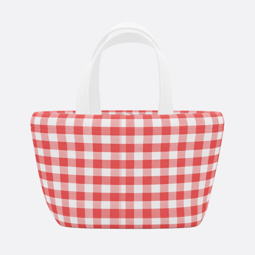 Lunch Box, Spring Red Gingham