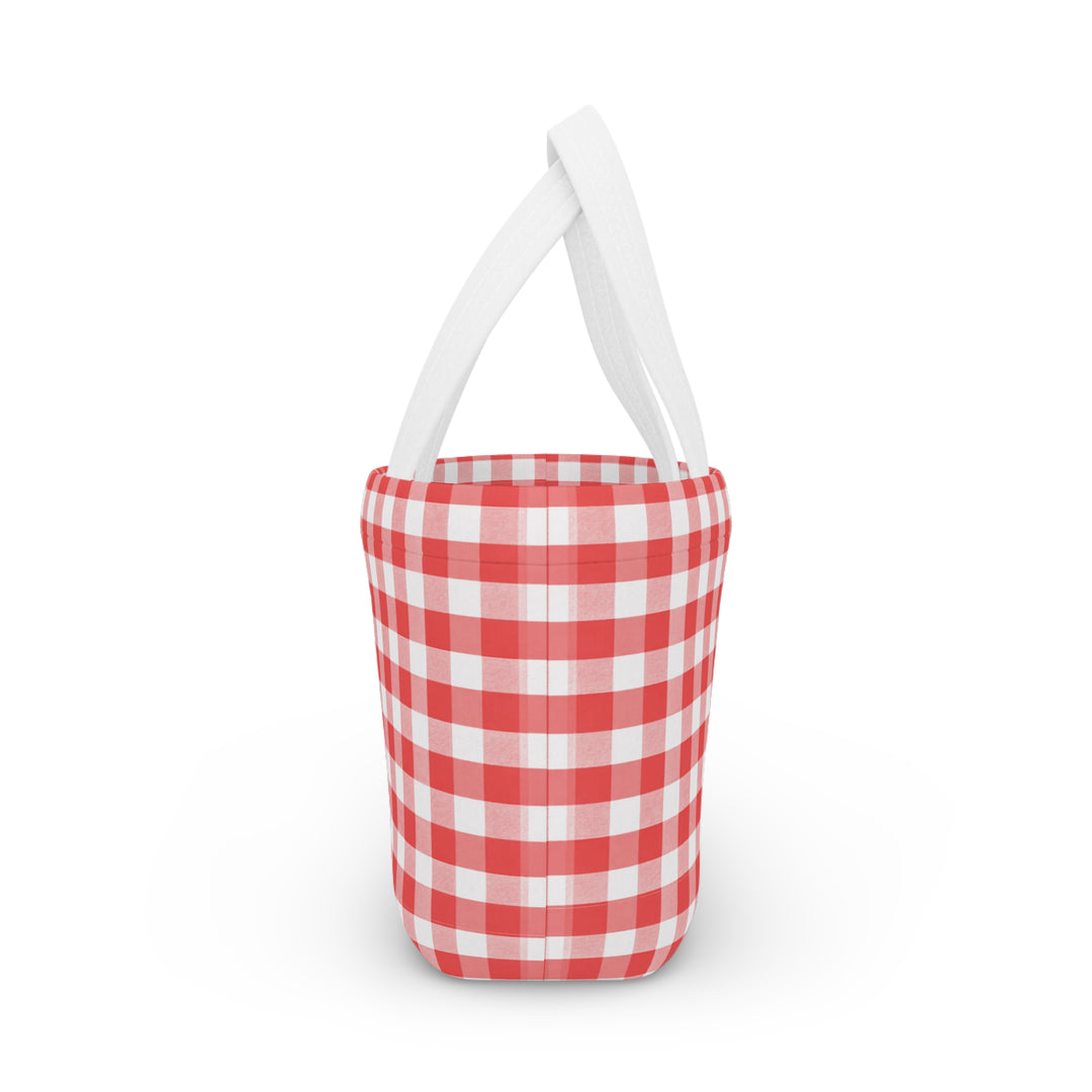 Lunch Box, Spring Red Gingham