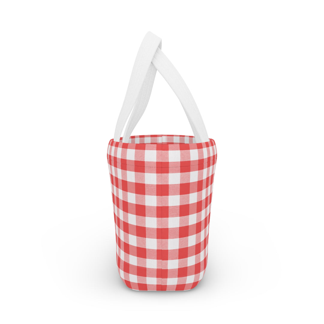 Lunch Box, Spring Red Gingham