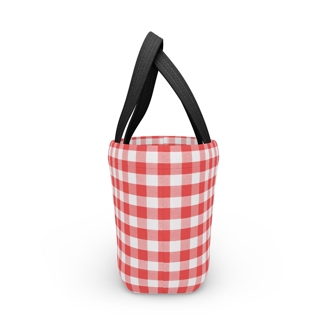 Lunch Box, Spring Red Gingham
