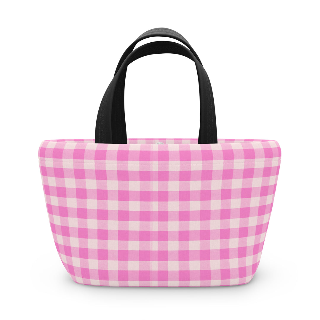 Lunch Box, Spring Pink Gingham