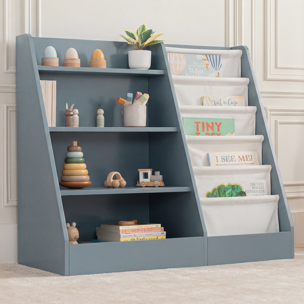 Kids Bookshelf - Blue