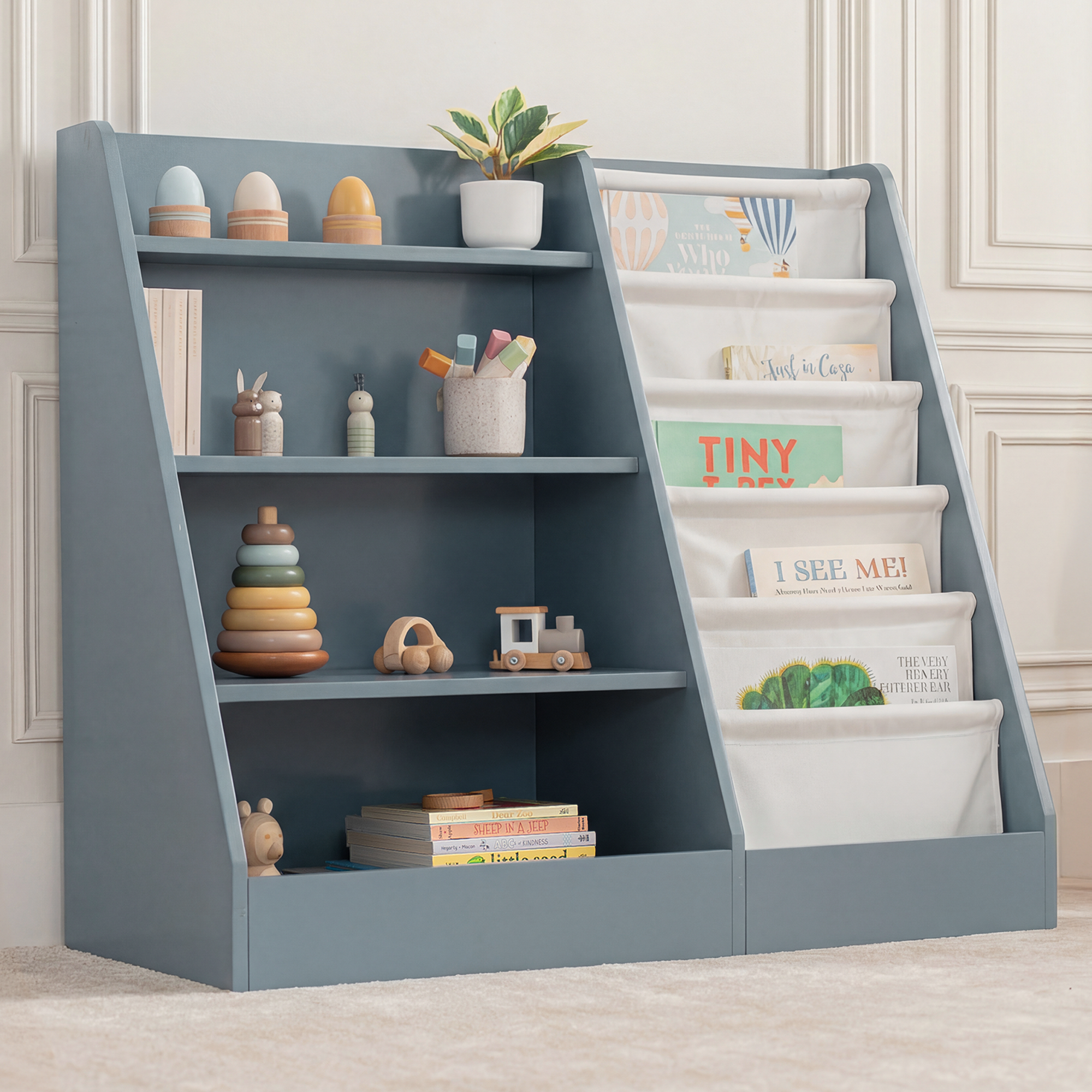 Kids Bookshelf - Blue
