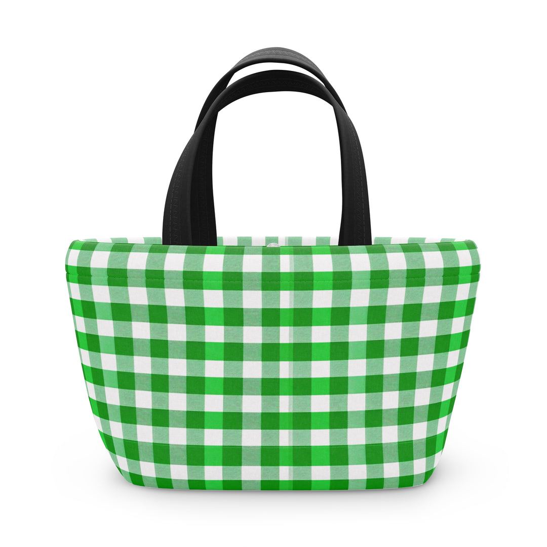 Lunch Box, Kelly Green Gingham