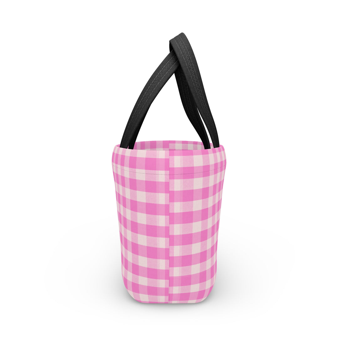 Lunch Box, Spring Pink Gingham