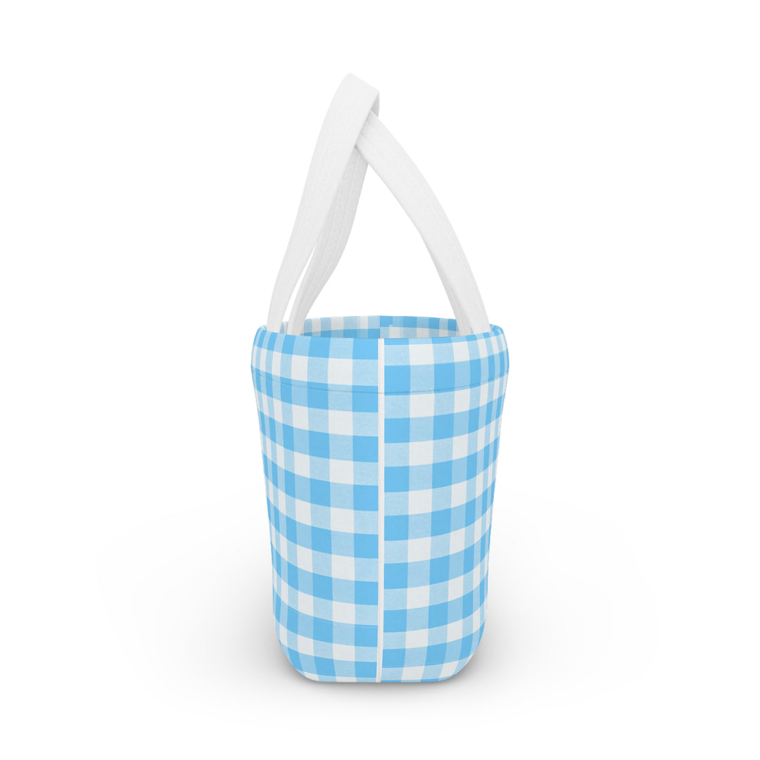 Lunch Box, Spring Blue Gingham