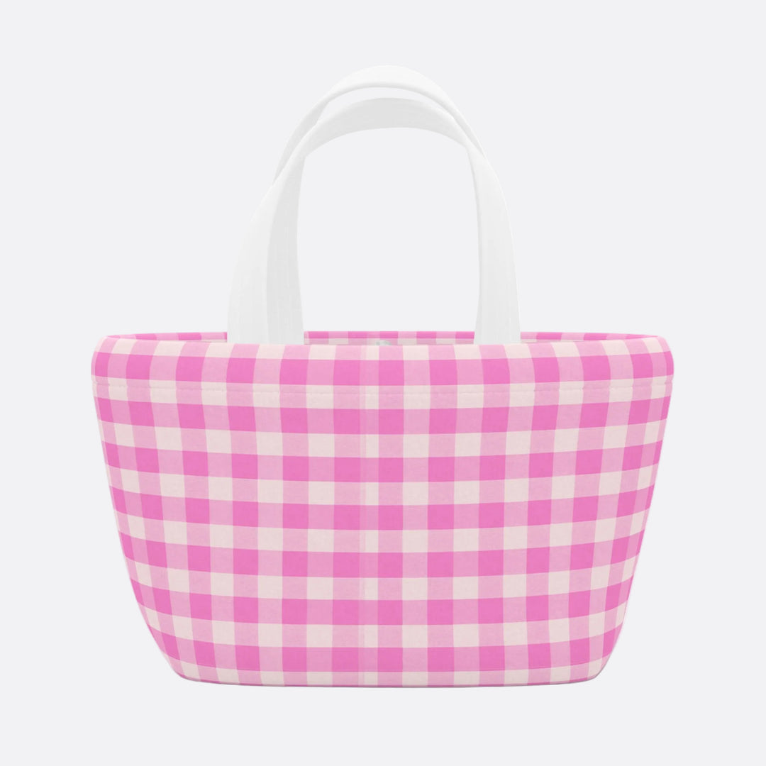 Lunch Box, Spring Pink Gingham