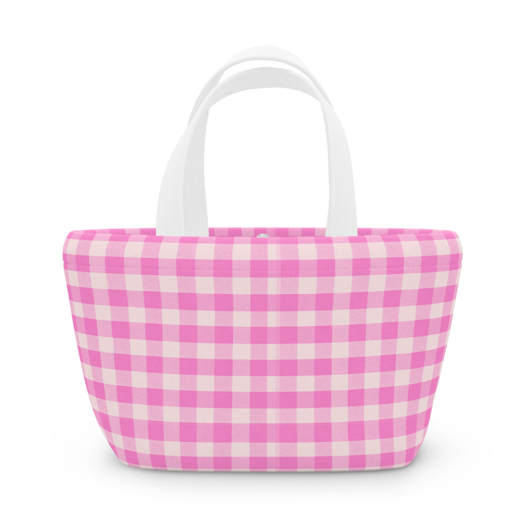 Lunch Box, Spring Pink Gingham