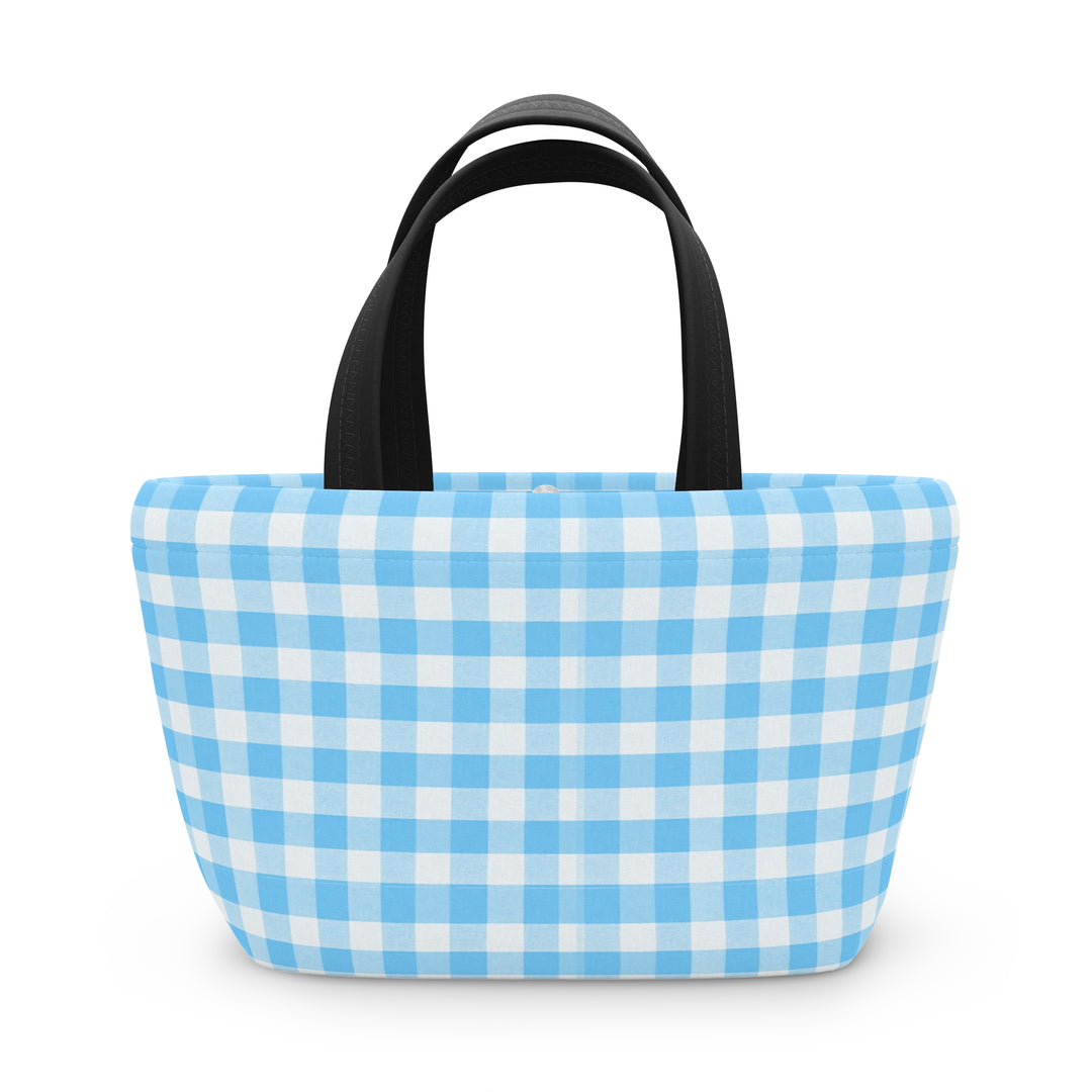 Lunch Box, Spring Blue Gingham