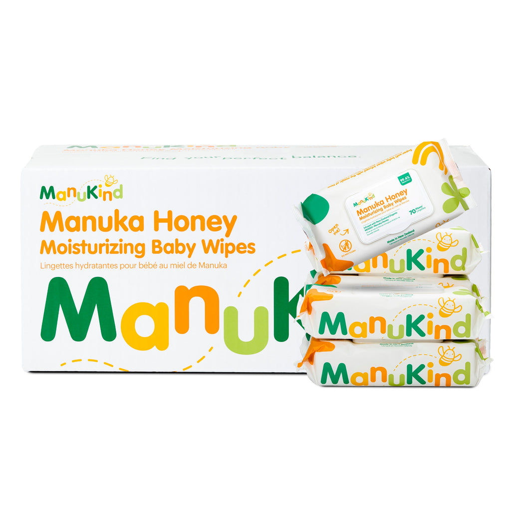 Manukind Manuka Honey Baby Wipes