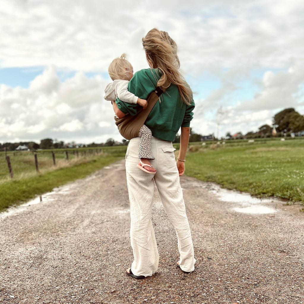 Toddler Carrier Camel Linen