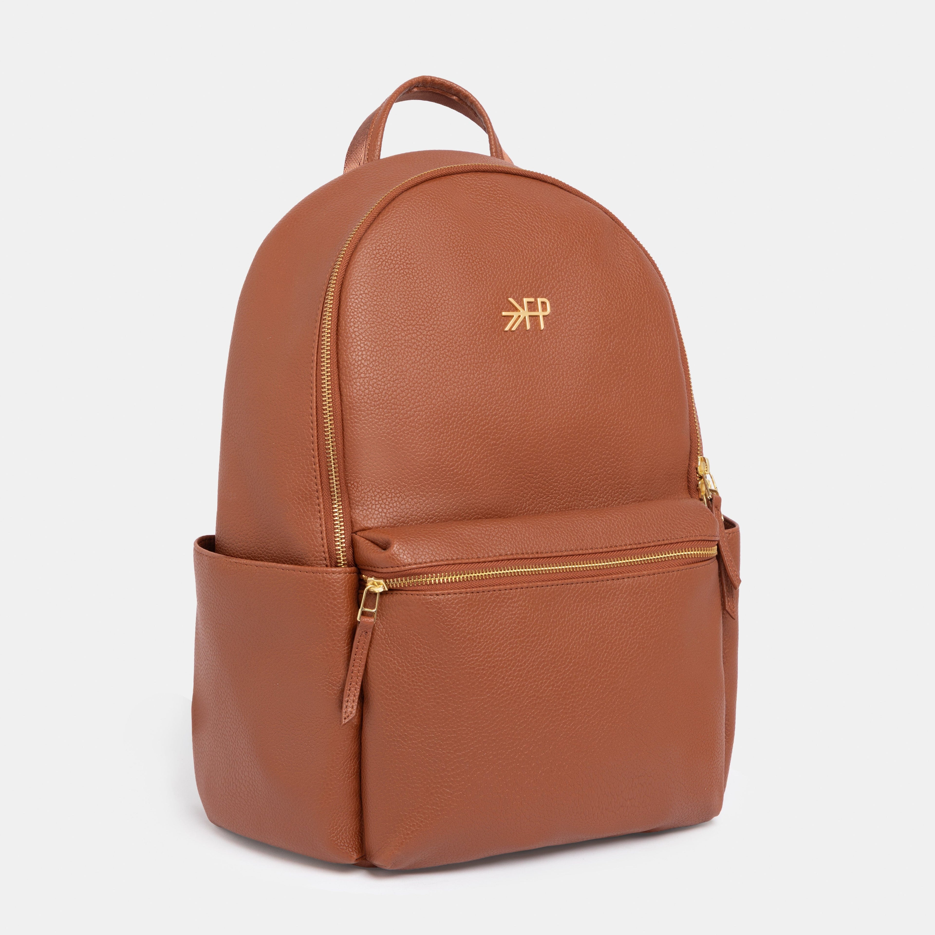Cognac Classic City Diaper Bag II