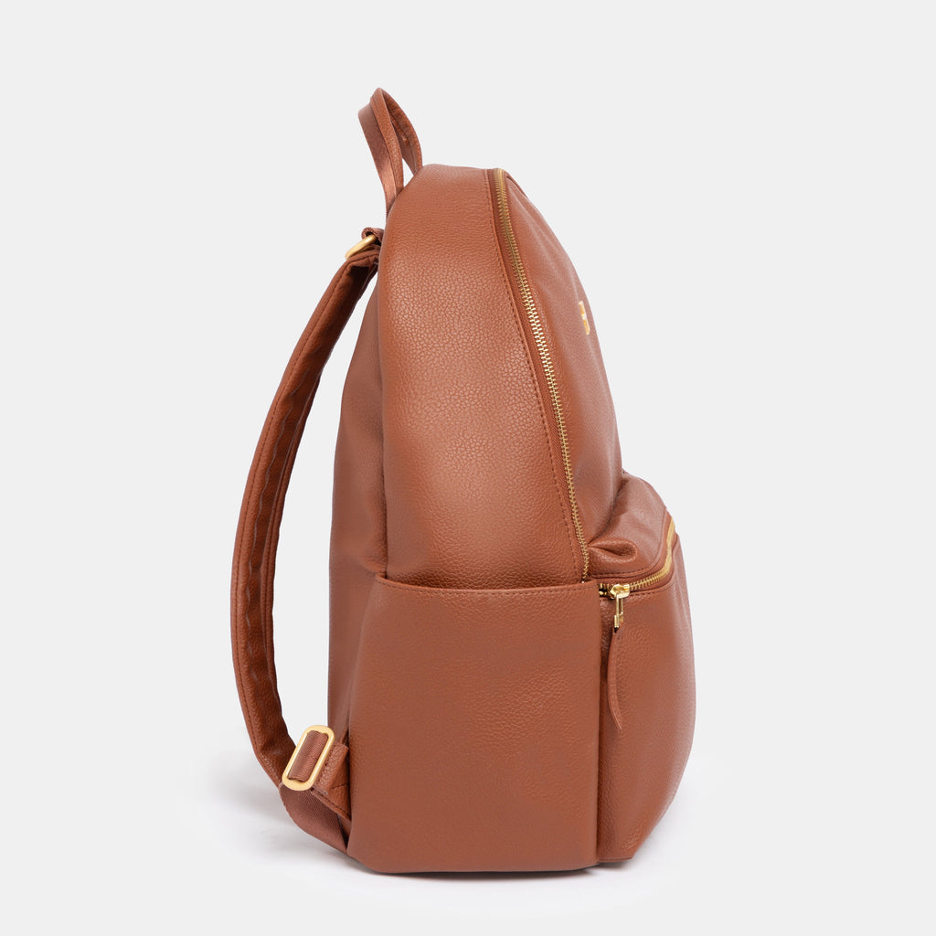 Cognac Classic City Diaper Bag II