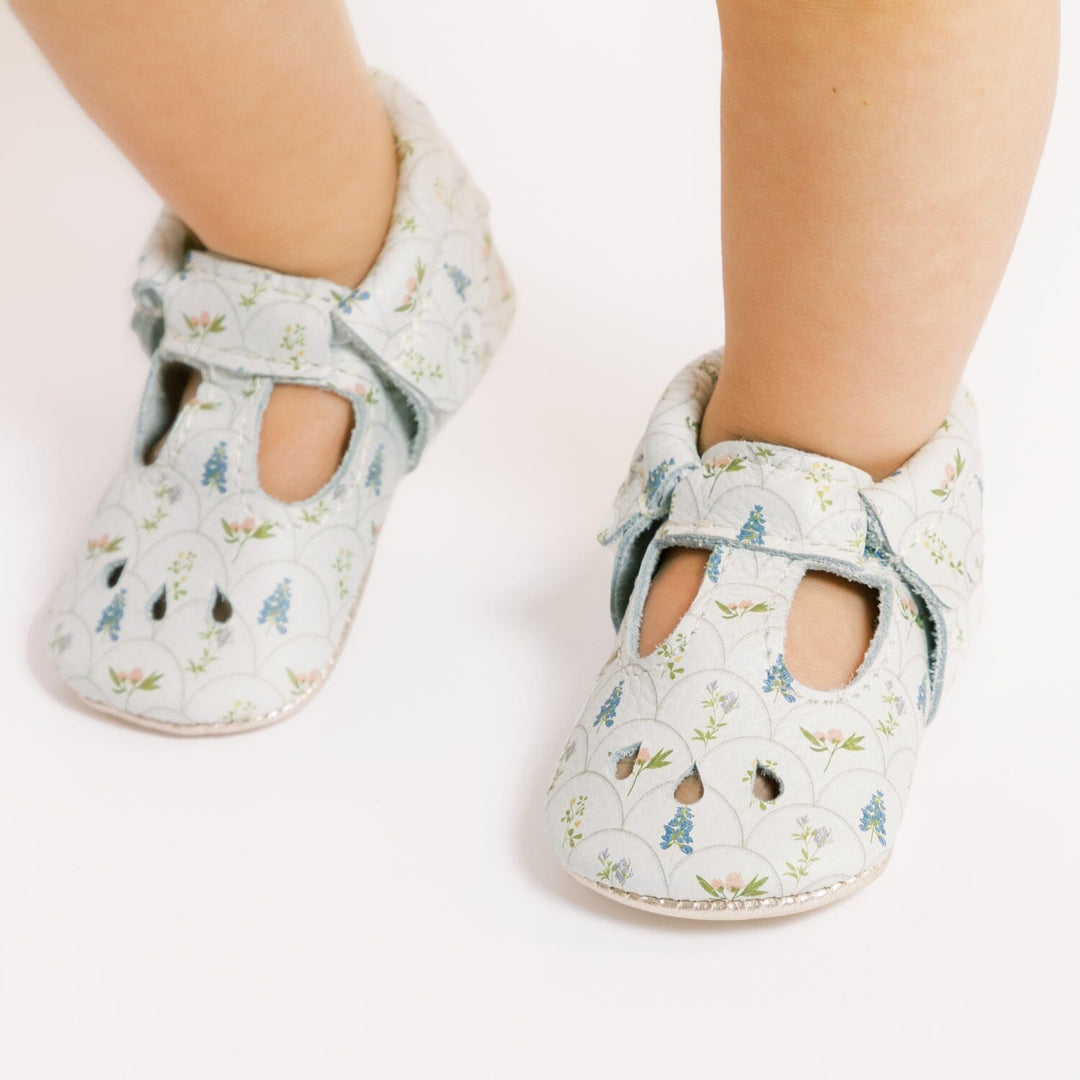 Tea Cup Mary Jane Baby Shoe