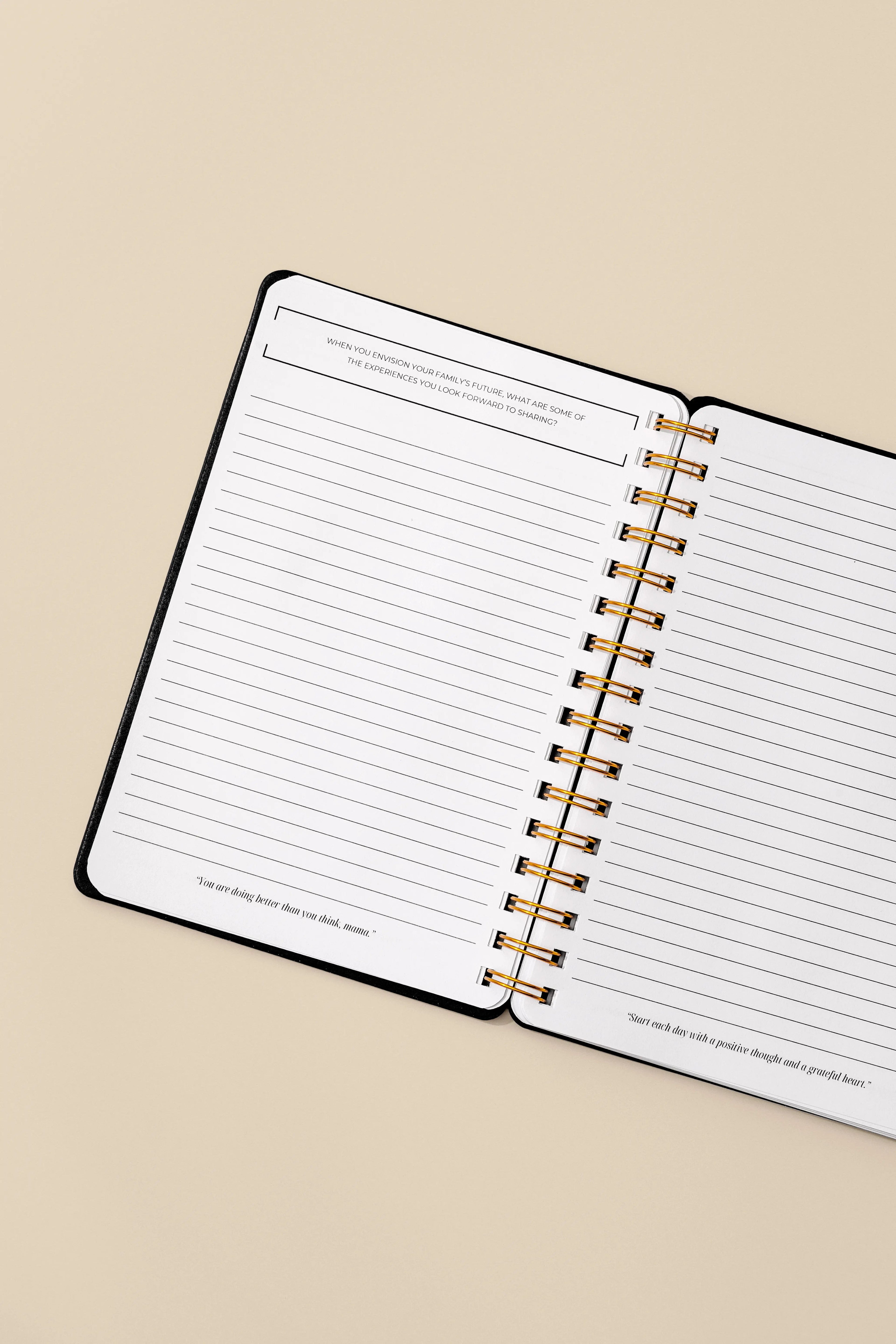 Postpartum Journal: Prompts for Mama + Daily Tracker for Baby