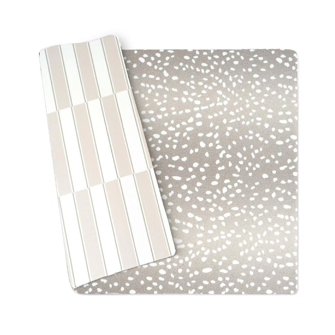 Antelope + Stripe Design In Greige