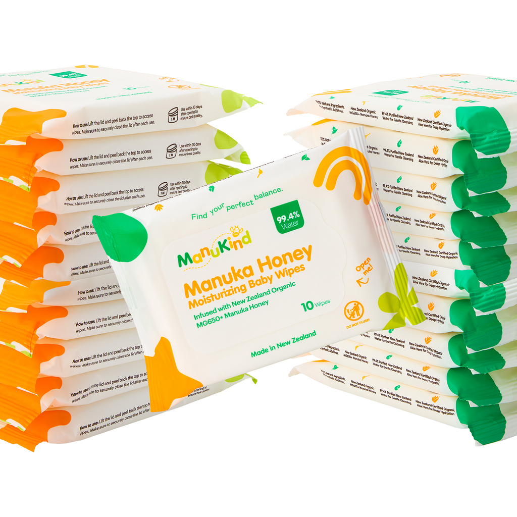 Manukind Manuka Honey Baby Wipes