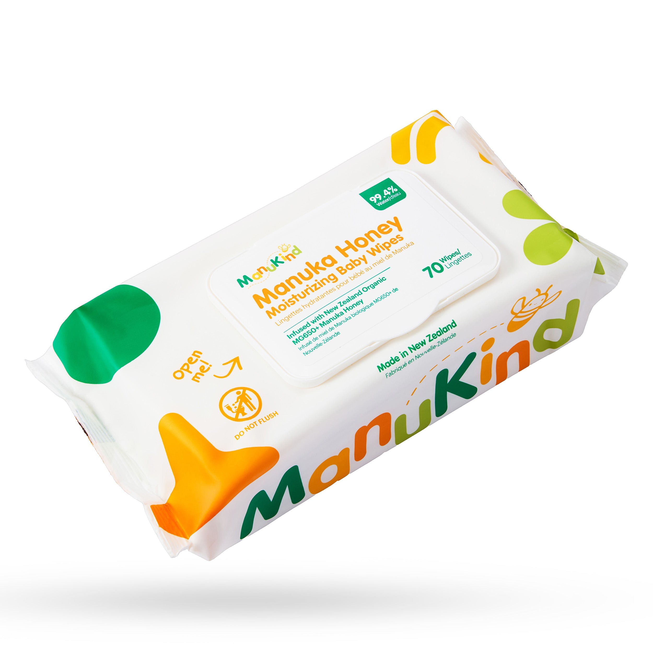 Manukind Manuka Honey Baby Wipes