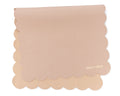 Vegan Leather Changing Mat, Pink Sand Scallop