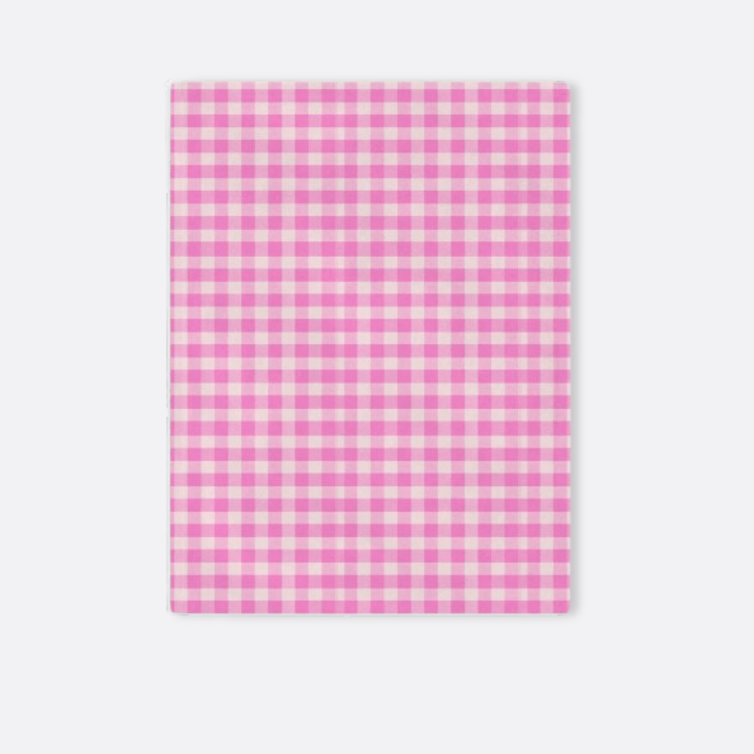 Toddler Minky Lovey Blanket, Spring Pink Gingham