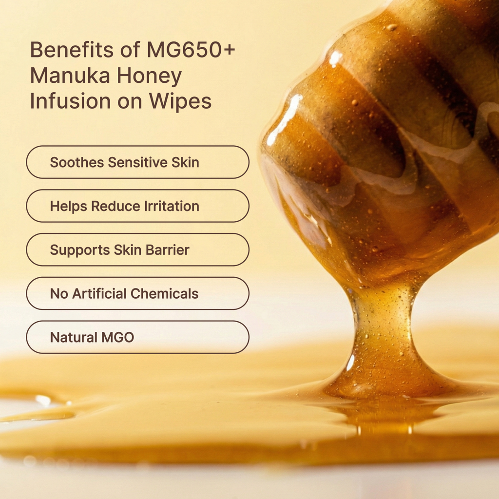 Manukind Manuka Honey Baby Wipes