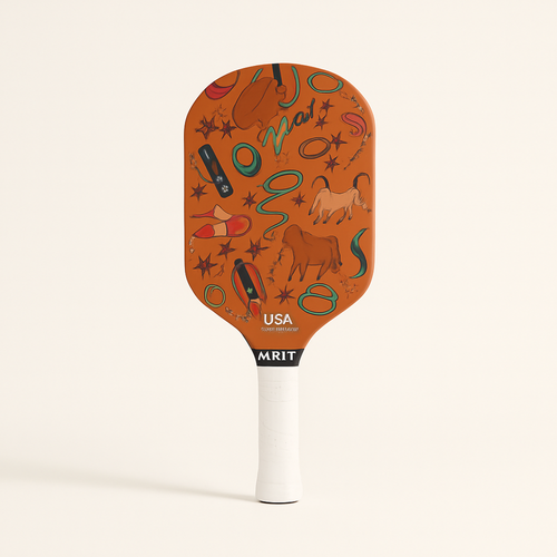 ARTI 16mm Carbon Fiber "TEXAS" Pickleball Paddle — primary — Clean ecommerce product shot — refreshed editorial photography