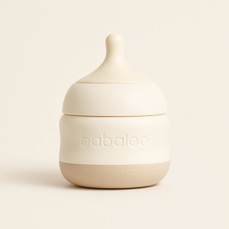 babaloo bottle — bleu — Clean ecommerce product shot — refreshed editorial photography