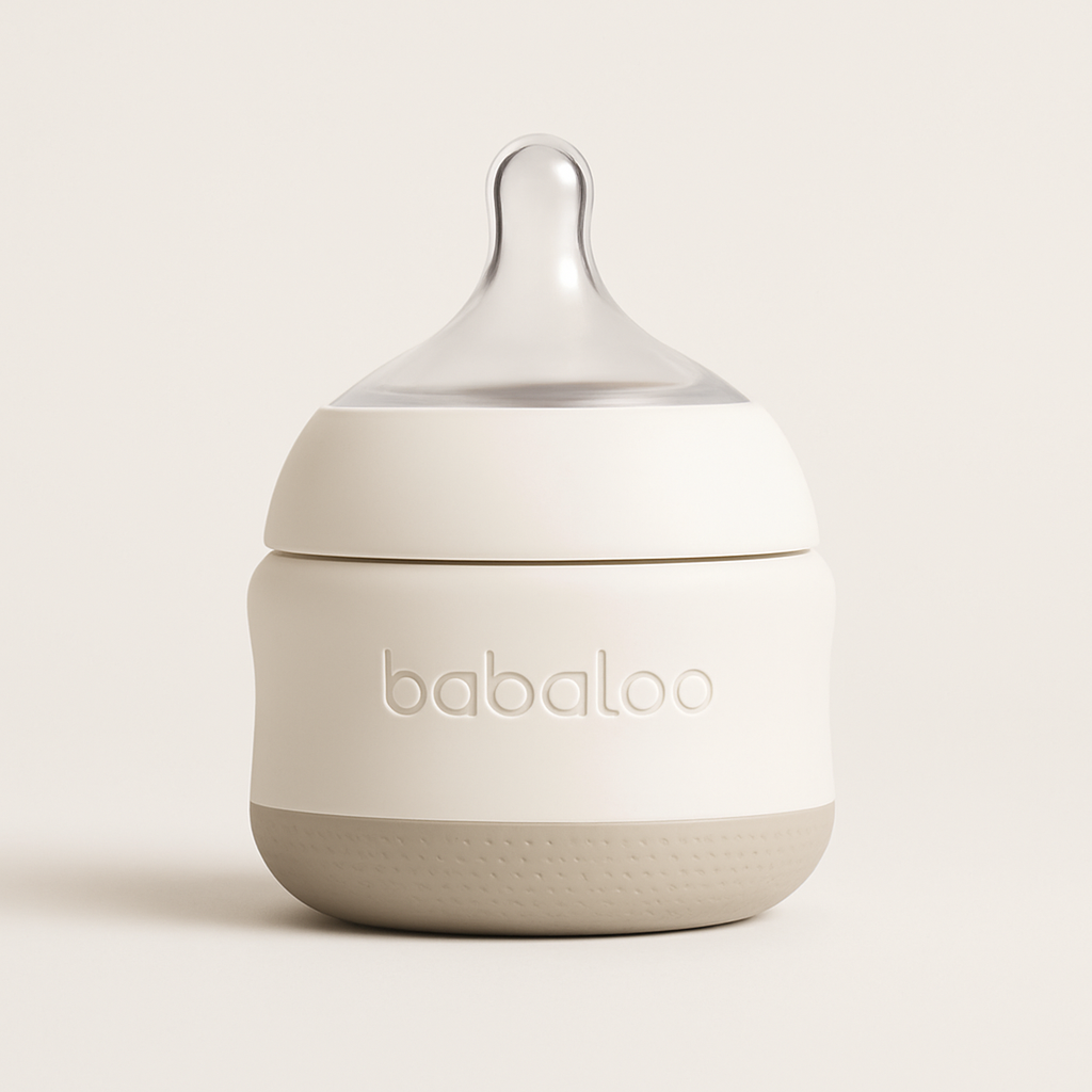 babaloo bottle set of 3 — bleu — Clean ecommerce product shot — refreshed editorial photography