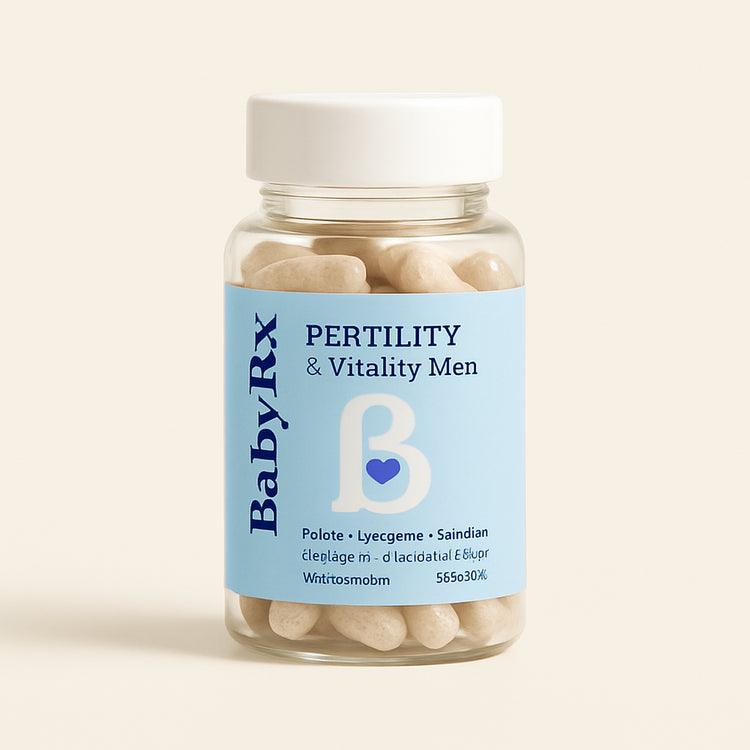 Men's Fertility & Vitality — primary — Clean ecommerce product shot — refreshed editorial photography