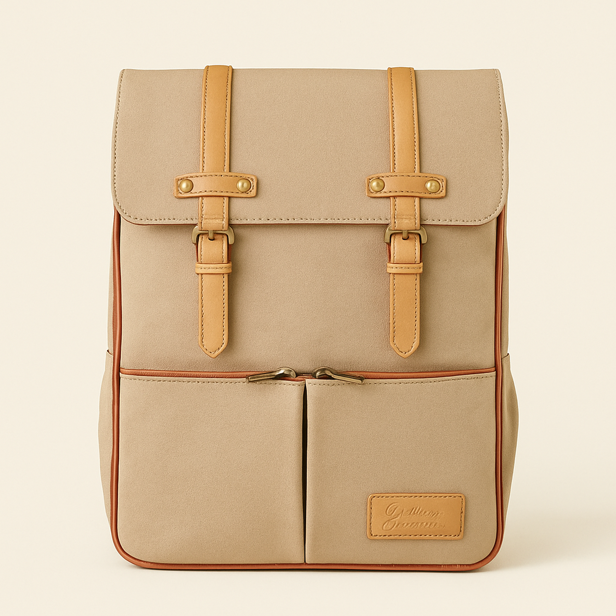 The Bon Secour Diaper Backpack — primary — Clean ecommerce product shot — refreshed editorial photography