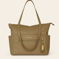 The Lillian Diaper Bag - Driftwood — primary — Clean ecommerce product shot — refreshed editorial photography