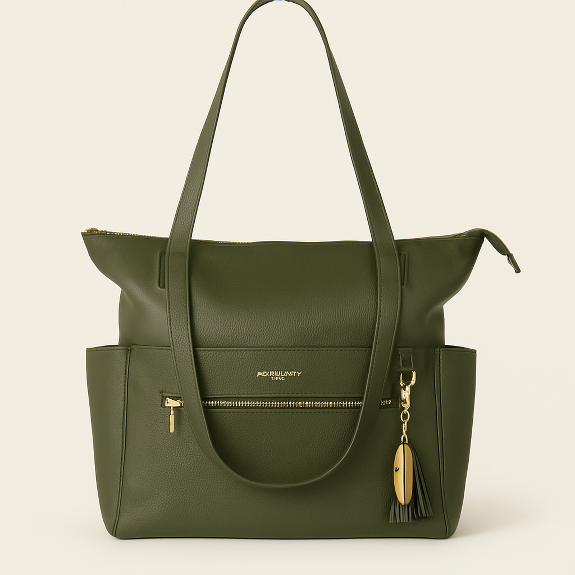 The Lillian Diaper Bag - Palmetto — primary — Clean ecommerce product shot — refreshed editorial photography