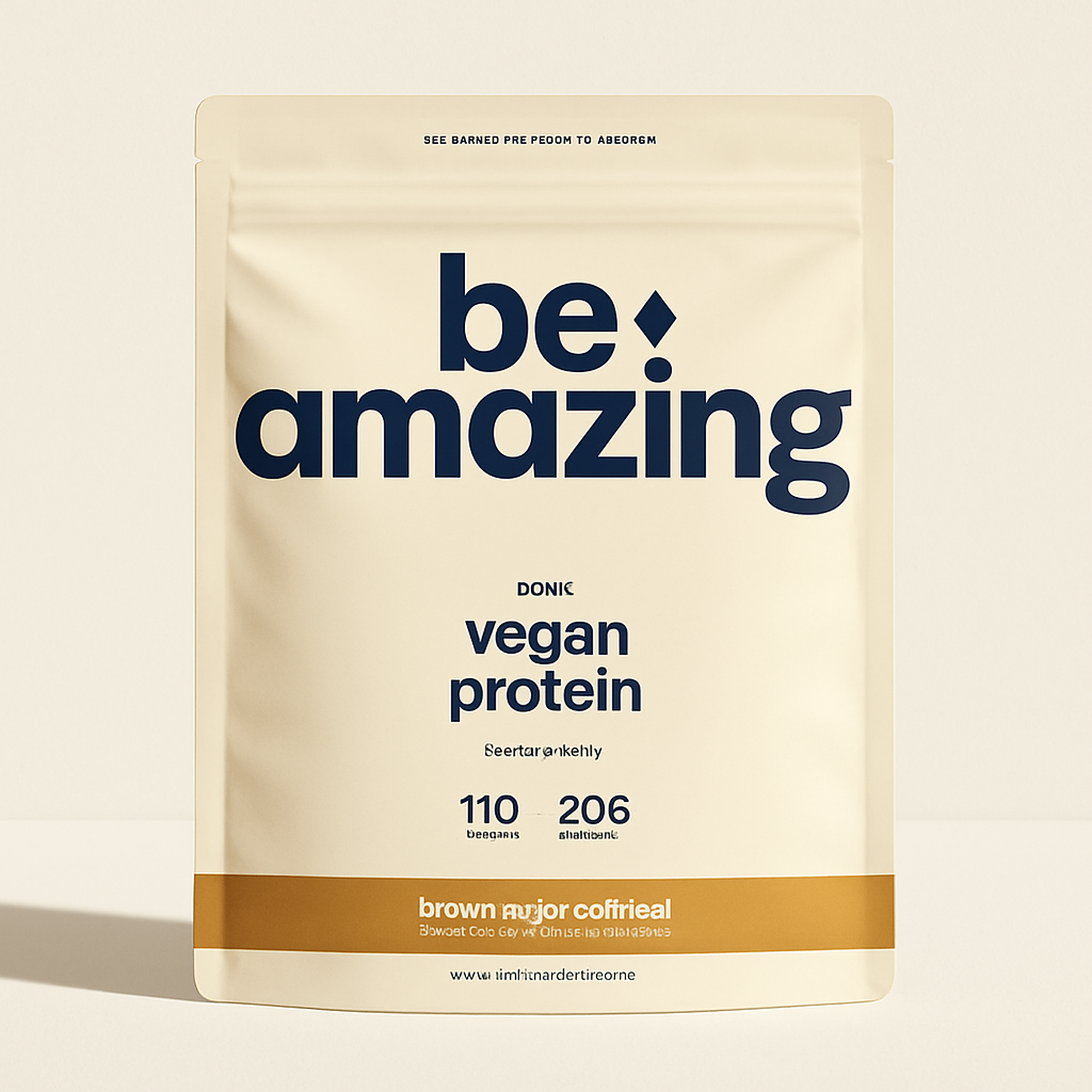 Vegan Protein — primary — Clean ecommerce product shot — refreshed editorial photography