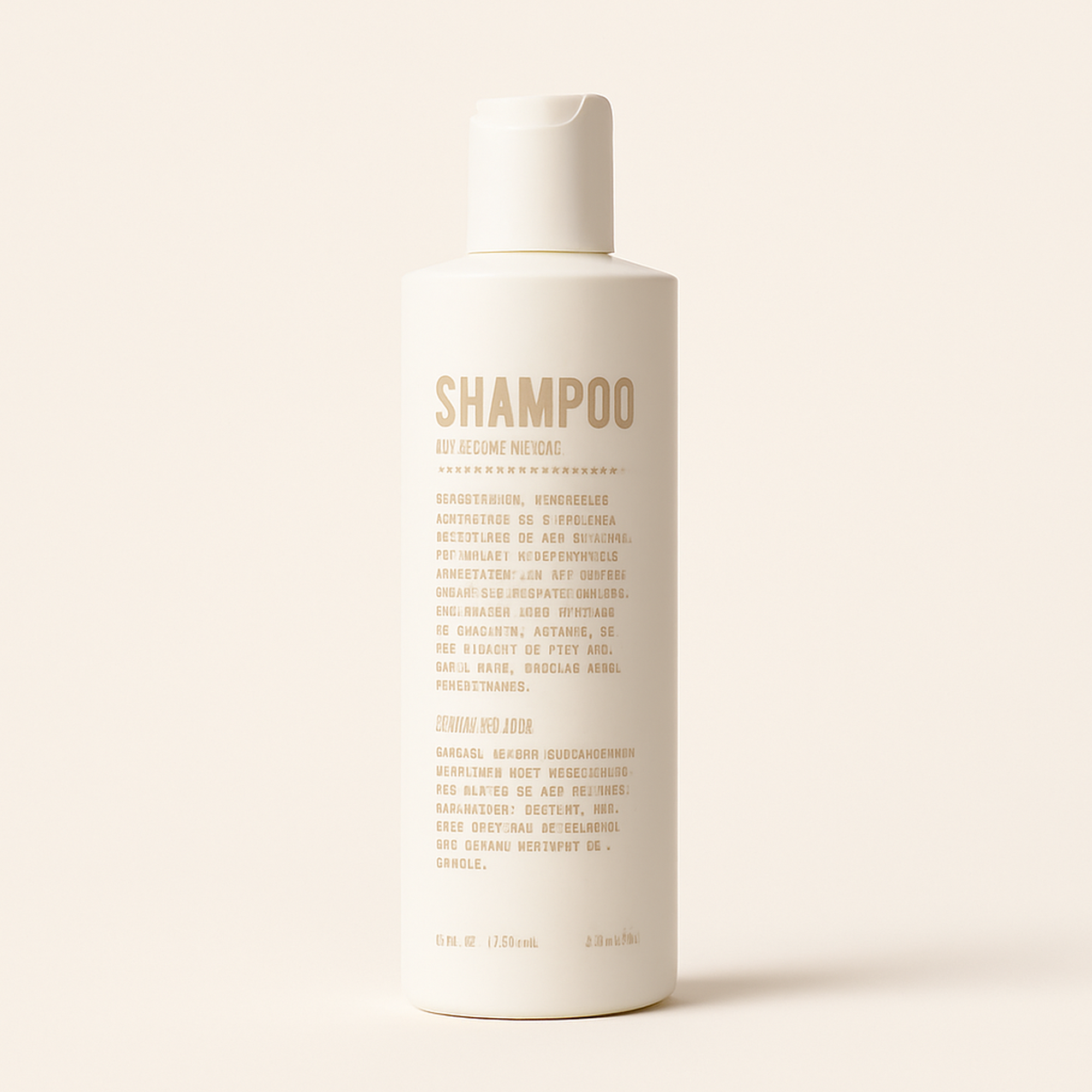 Natural Shampoo for All Hair Types — primary — Clean ecommerce product shot — refreshed editorial photography