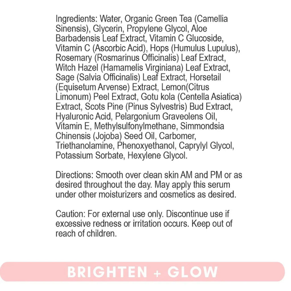 Brighten + Glow Skin Serum