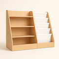 Kids Bookshelf - Wood — primary — Clean ecommerce product shot — refreshed editorial photography
