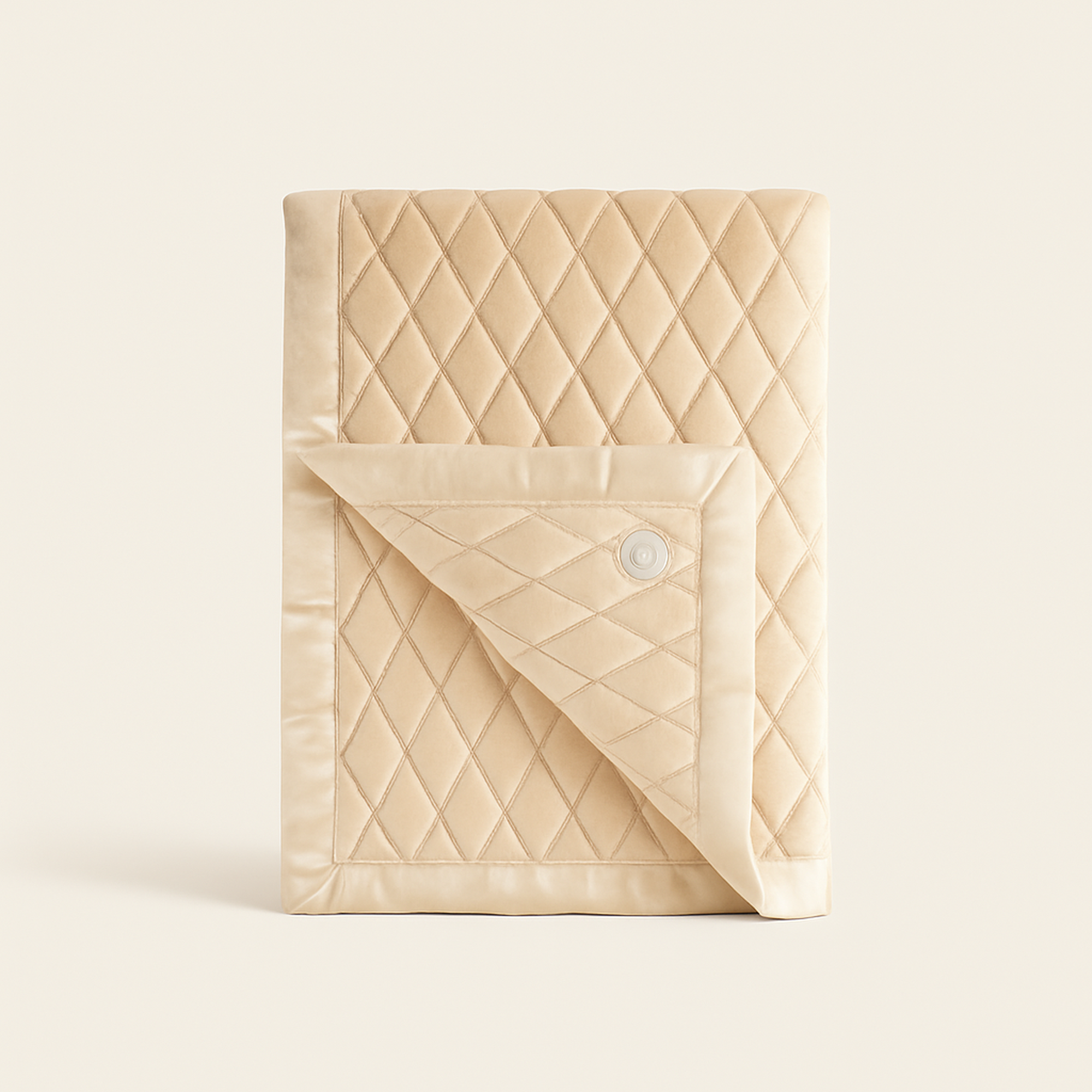 Weighted Toddler Blanket — ocean-blue — Clean ecommerce product shot — refreshed editorial photography