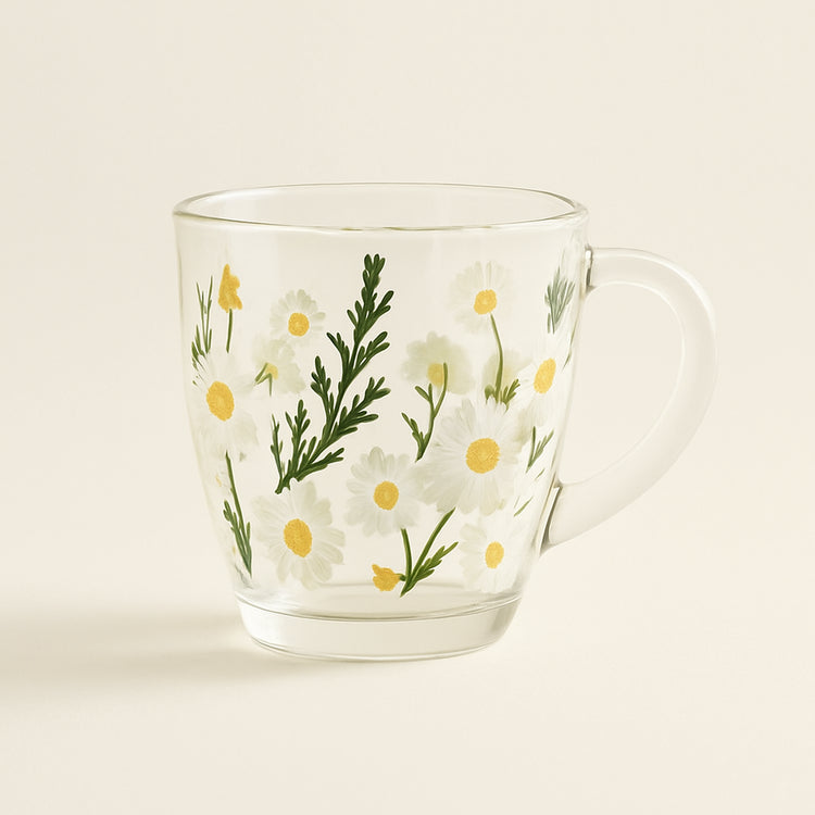 Painted Daisy Mugs — primary — Clean ecommerce product shot — refreshed editorial photography