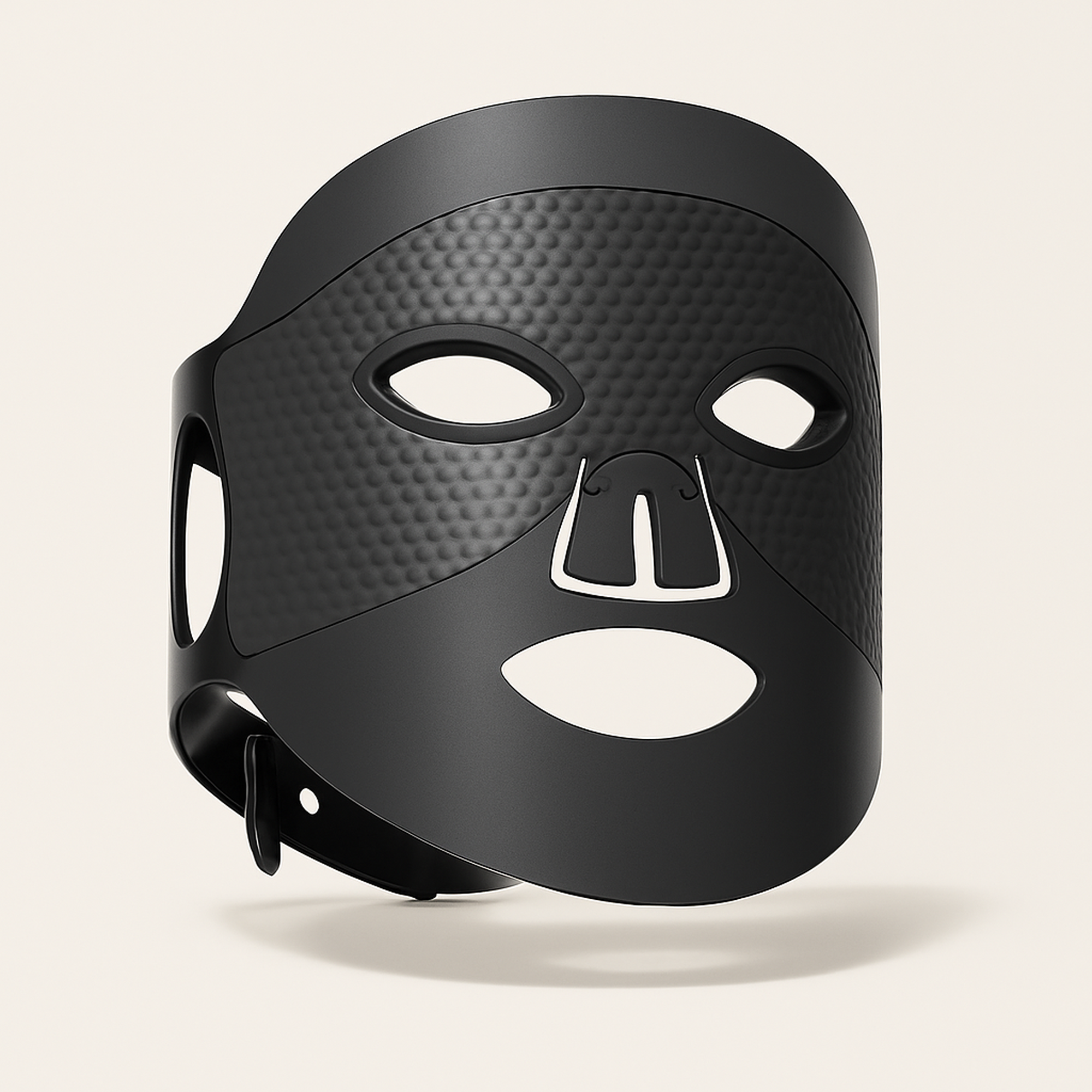 proCLEAR LED Mask (Jet Black) — primary — Clean ecommerce product shot — refreshed editorial photography