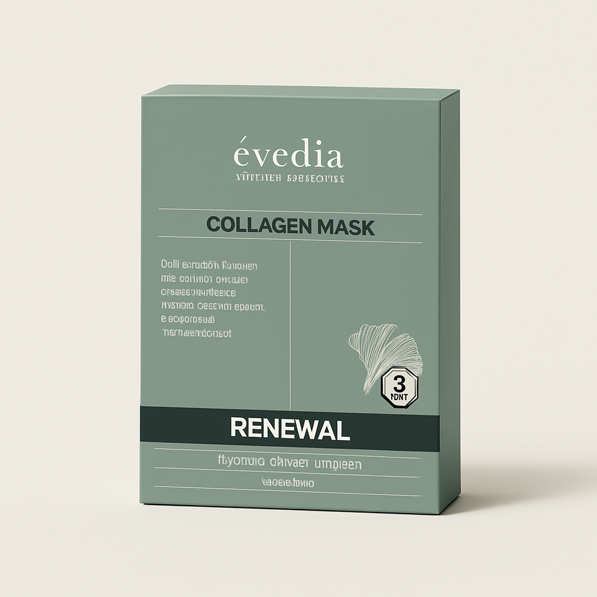 Collagen Renewal Mask — primary — Clean ecommerce product shot — refreshed editorial photography