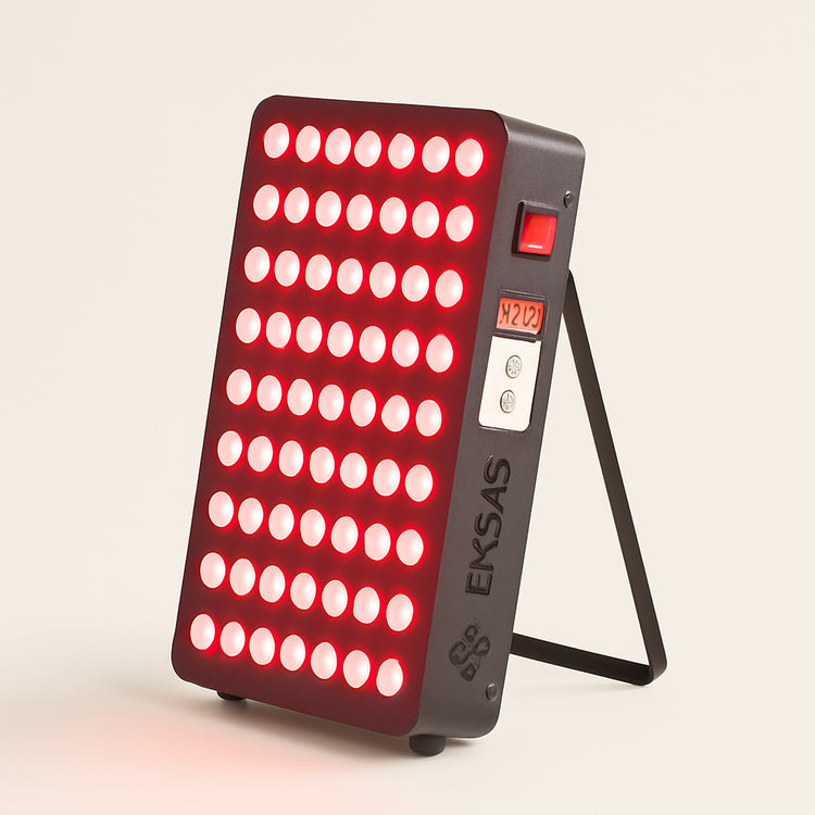 EXESAS 80 LED, 400W Dual-Chip, Red Light Therapy Device for Full Body 660nm & 850nm Infrared LED Panel for Beautiful Skin, Weight & Pain Management — primary — Clean ecommerce product shot — refreshed editorial photography