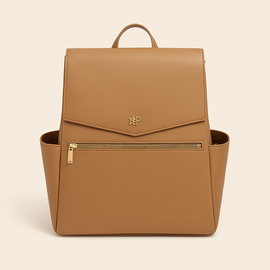 Butterscotch Classic Diaper Bag II — primary — Clean ecommerce product shot — refreshed editorial photography