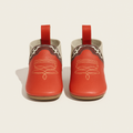Crimson Cowboy Chelsea Boot Baby Shoe — primary — Clean ecommerce product shot — refreshed editorial photography