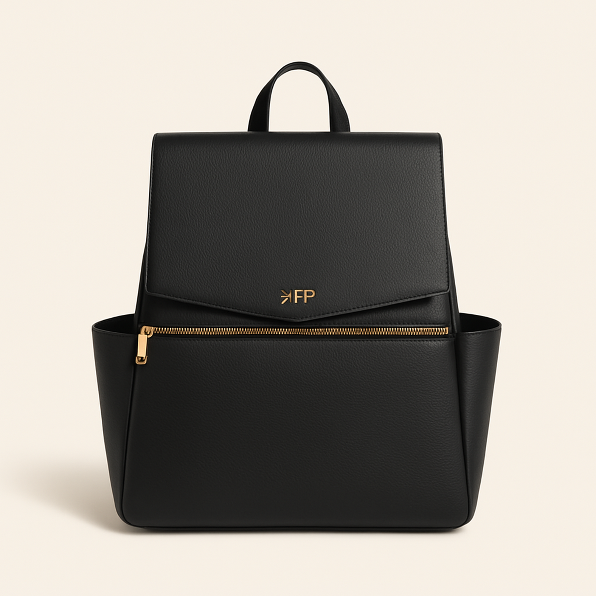 Ebony Classic Diaper Bag II — primary — Clean ecommerce product shot — refreshed editorial photography