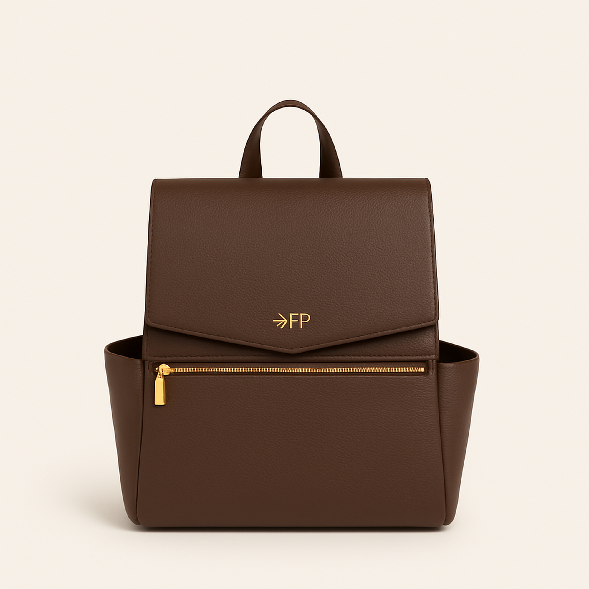 Espresso Mini Classic Diaper Bag II — primary — Clean ecommerce product shot — refreshed editorial photography