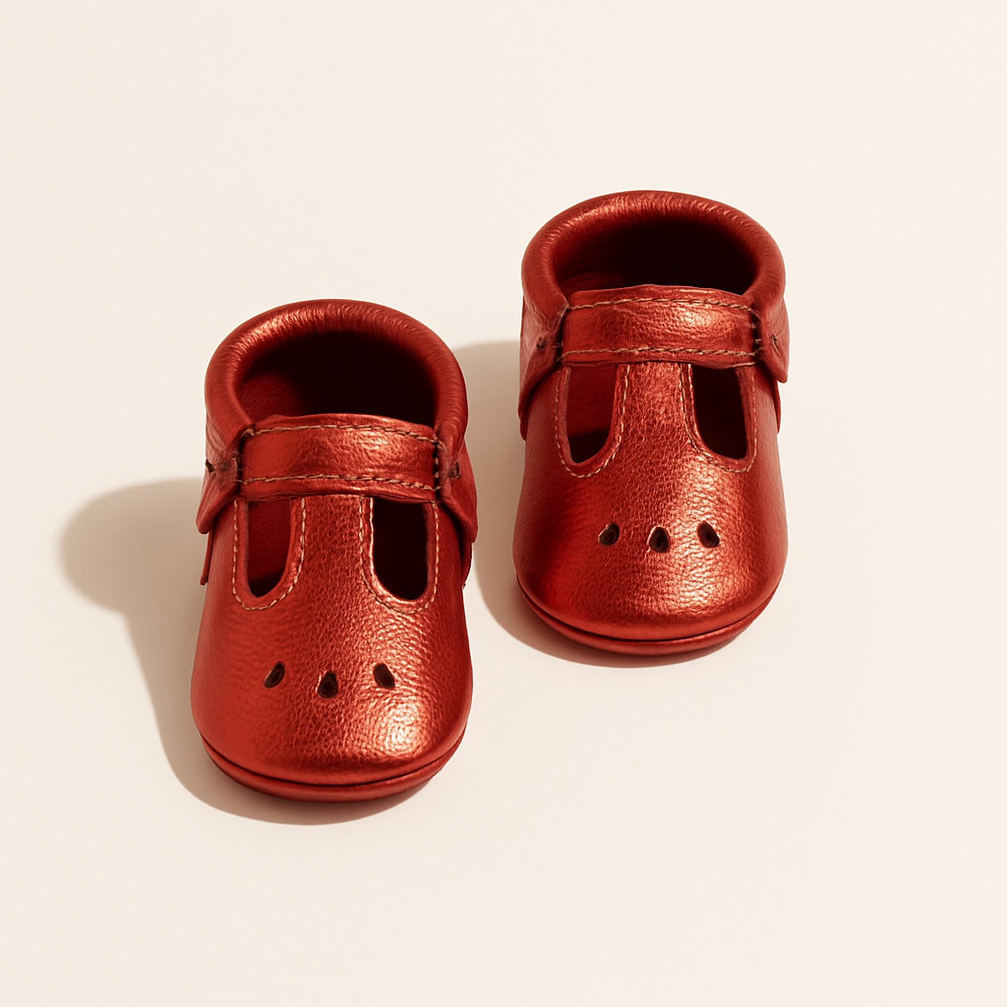Ruby Mary Jane Baby Shoe — primary — Clean ecommerce product shot — refreshed editorial photography