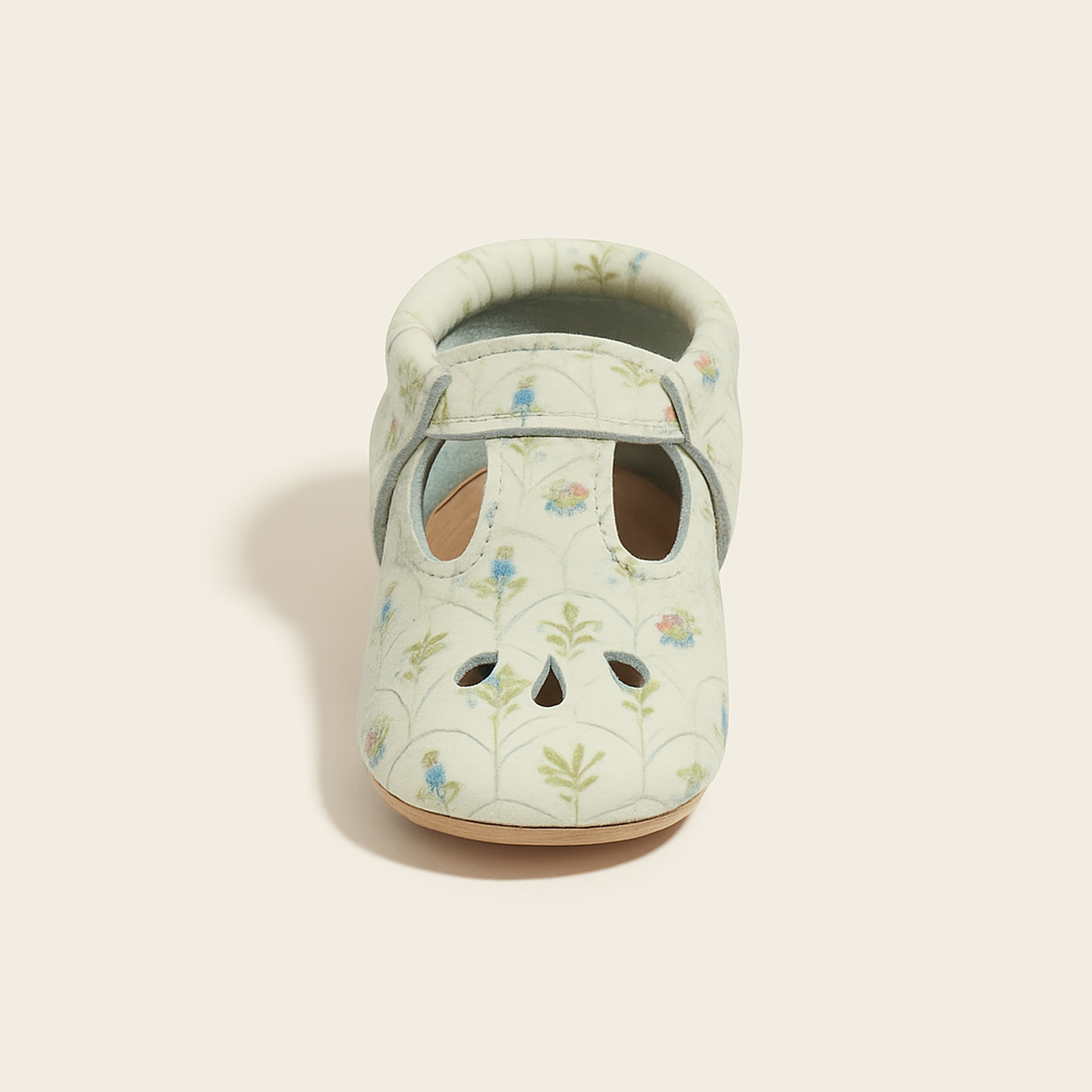 Tea Cup Mary Jane Baby Shoe — primary — Clean ecommerce product shot — refreshed editorial photography